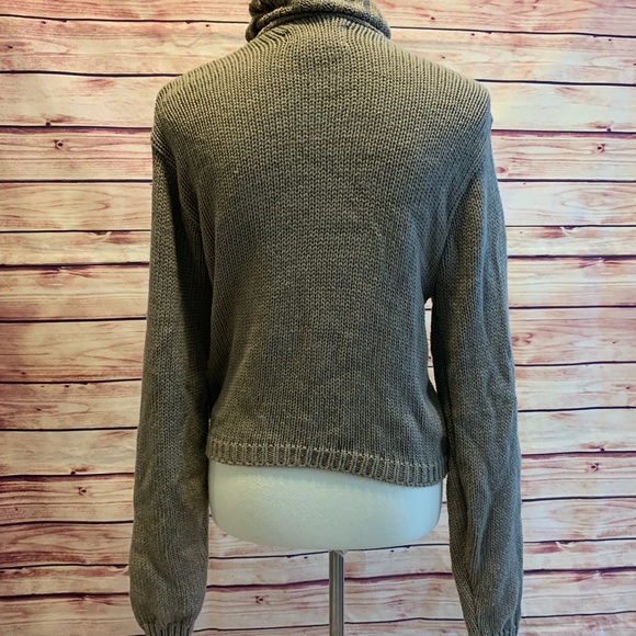Vintage J. Crew Outfitters Turtleneck Sweater, Size Large - Picture 4 of 6